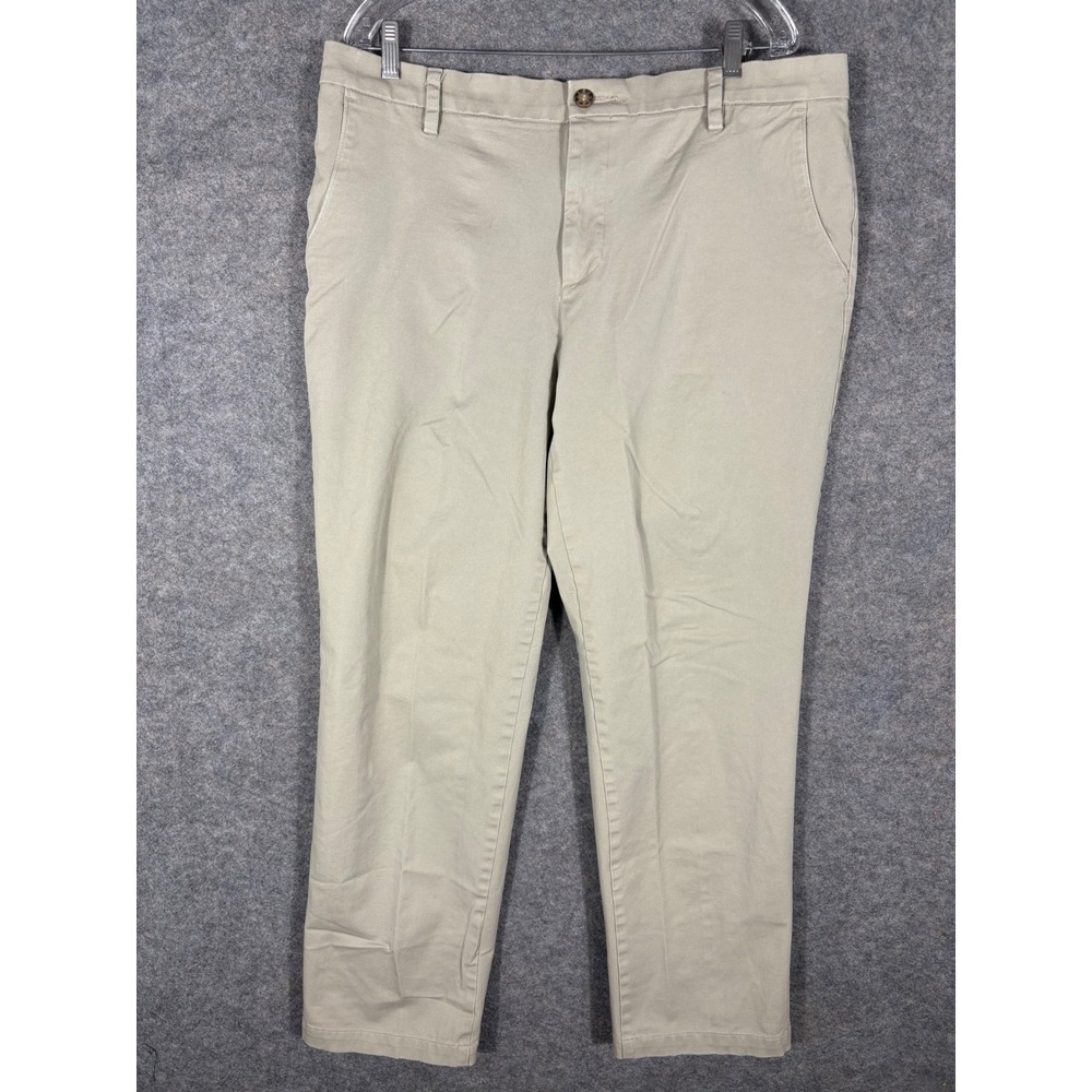 Dockers Mens Classic Fit Smart 360 Flex Chino Pants Beige Size 38